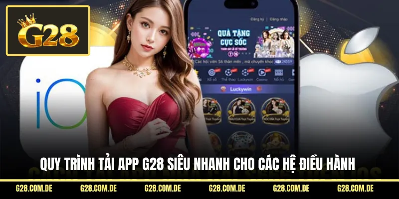 Quy trình tải app G28 siêu nhanh cho các hệ điều hành